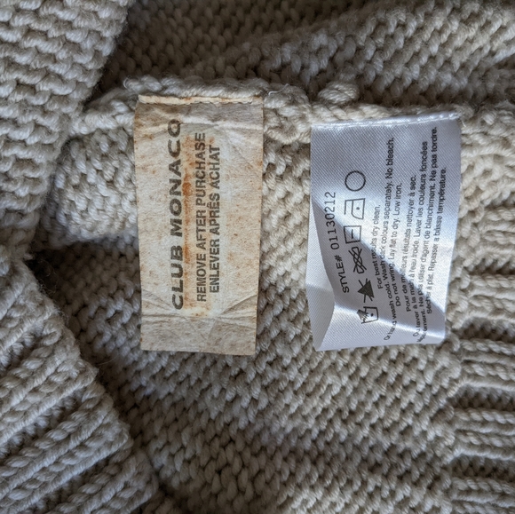 Pure Wool Club Monaco Sweater - Picture 8 of 11
